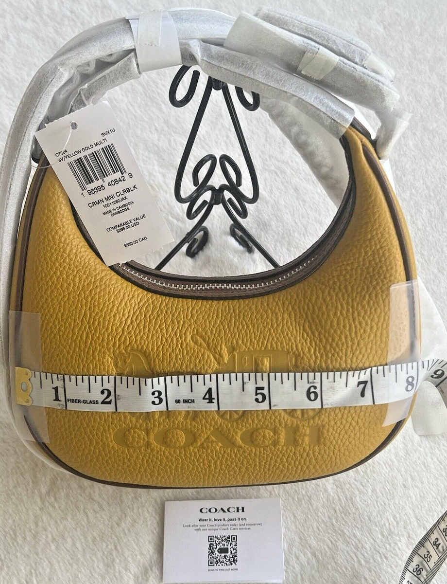 Coach Carmen Mini Crossbody In Colorblock leather/Silver