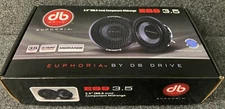 DB Drive EUPHORIA ES9 3.5 Component Midrange 300 WATTS Peak/100 WATTS RMS POWER