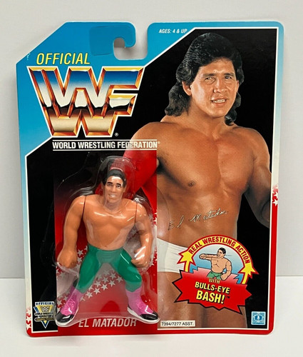 1992 WWF Hasbro EL MATADOR Tito Santana action fig...