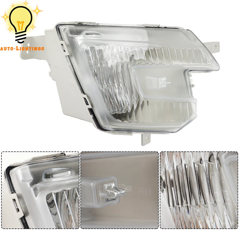 Juegos de luces antiniebla delanteras con bombillas para Ford Explorer 2016-2019 Foto 3 de 4