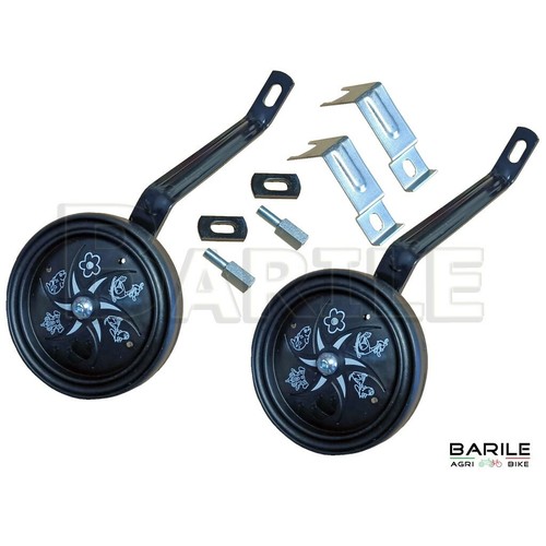 Coppia Stabilizzatori Rotelle UNIVERSALI BICI 16 - 20 \