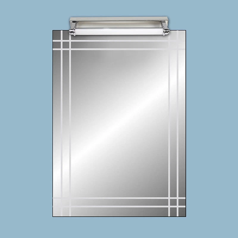 Applique led da specchio 9w lampada bagno orientabile 270 luce 4000k e 6500k - Immagine 3 di 3