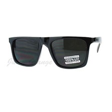 KUSH Square Sunglasses Men's Super Dark Lens Black Shades
