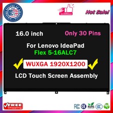 16" for Lenovo IdeaPad Flex 5i 5-16ABR8 82R8 1920x1200 LCD Touch Screen Assembly
