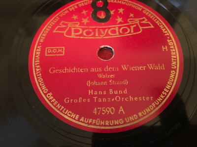 Hans Bund - Geschichten aus dem Wiener Wald / Bonbons - Walzer - Johann Strauss