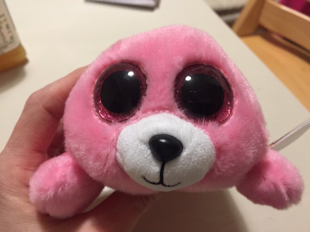 pink seal beanie boo