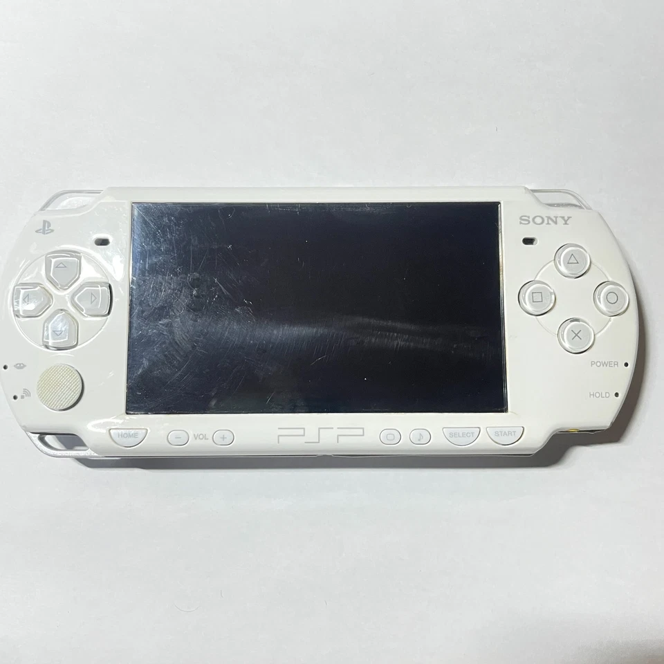 PSP-2001 Console Star Wars Darth White SONY tested w/Charger - Image 2 of 4