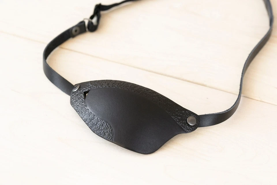 Leather Eye Patch, Eye Patch, Man Eye Patch, Woman Eye Patch, Eye Mask, One Eye - Image 3 of 4