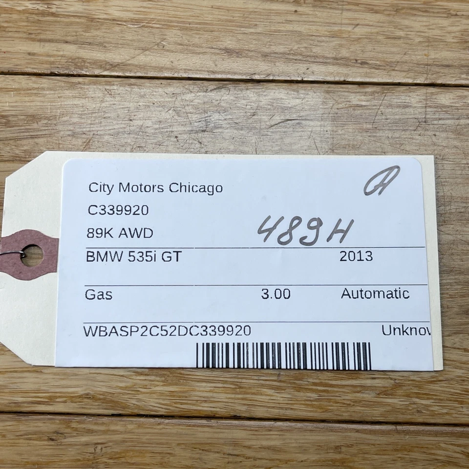 SpeeDometer painel de instrumentos BMW 535i GT F07 2010-2019 89k milhas fabricante de equipamento original - Imagem 2 de 4