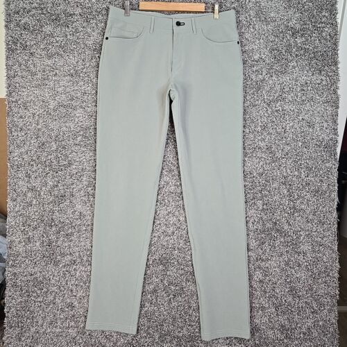 Public Rec Pants Mens 34x36 Gray Workday Pants Straight Leg Stretch Casual  - Picture 1 of 12