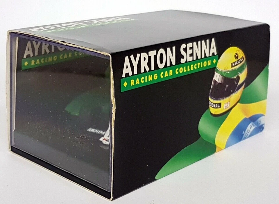 Minichamps 1/43 Scale Saudia Williams Ford FW08C 1983 Ayrton Senna Model F1 Car - Image 2 of 4