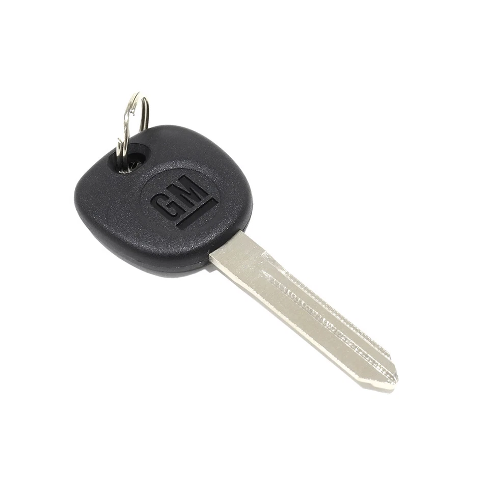 Llave moldeada de encendido en blanco OEM NUEVA con anillo 99-09 Cadillac Chevrolet GMC 23372321 Foto 2 de 4