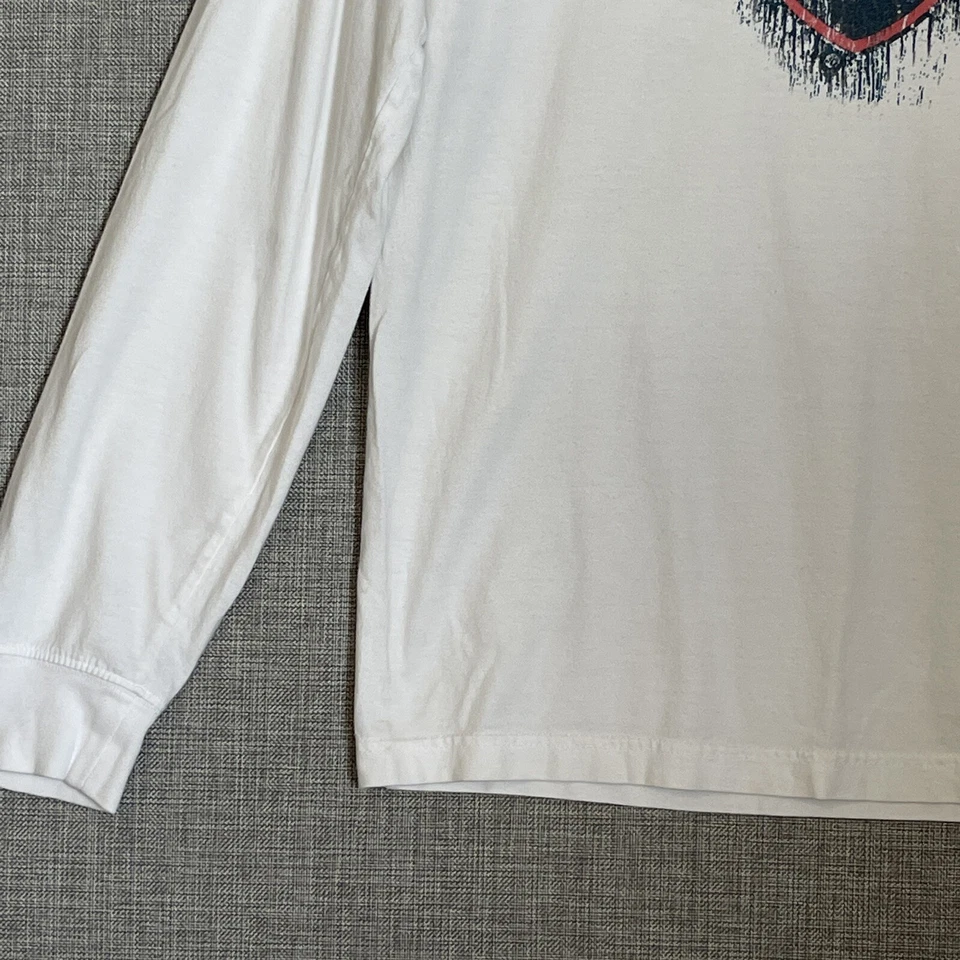 Merrell Shirt Mens Small Long Sleeve White Logo Hiking - Image 3 of 4