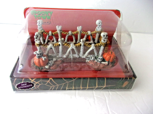 LEMAX SPOOKY TOWN #73299SKELETON BONE BRIDGE  NEW IN SEALED PACKAGE - Afbeelding 1 van 2