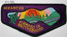 Boy Scout OA 231 Mikano Lodge Flap
