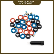 8 Set Fuel Injector Repair Seal Kit For Chevy Silverado 1500 2500 FJ317 FJ10063