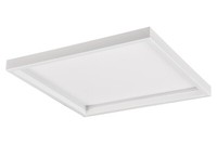 Reality Leuchten Led-Deckenleuchte Deckenlampe Weiß Metall 35 X 35 Cm