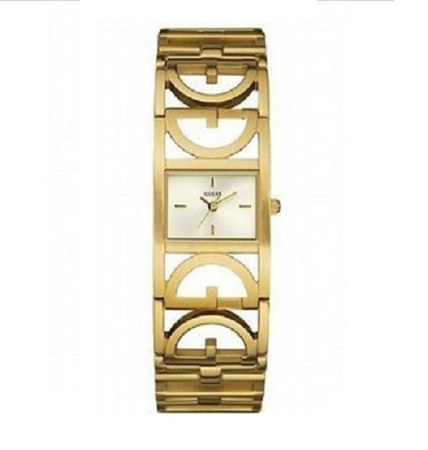 Guess Gold-Tone Logo Ladies’ Watch NWT GUESS Ladies Gold Tone Analog Watch - GW0300L2 | GUESS  main image 3