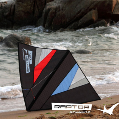 41'' New Black Zero Wind Circling Delta Kite With Tail And Flying Line Kite Set