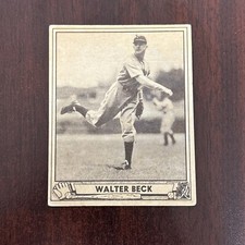 1940 Play Ball Baseball Cards 24