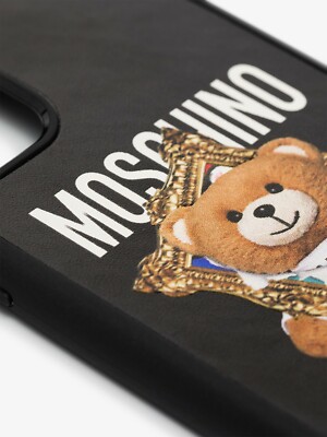 SS20 Moschino Couture Jeremy Scott TEDDY BEAR IN FRAME CASE FOR