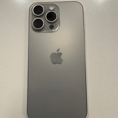 Gray Iphone 15 Pro Max 256 Gig Max With Tiktok | eBay