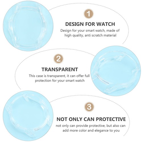 Watch Screen Protector Case Tpu Watch Case Watch Transparent Cover - 第 7/12 張圖片