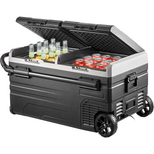 100 Quart Portable Car Refrigerator Freezer Fridge 12V Cooler Camping Truck 95L - Picture 10 of 12