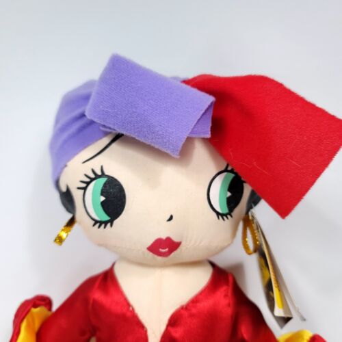 Betty Boop Flamenco Tänzerin rot grün Kleid Plüschtier Stofftier groß 17 Zoll - Bild 2 von 8