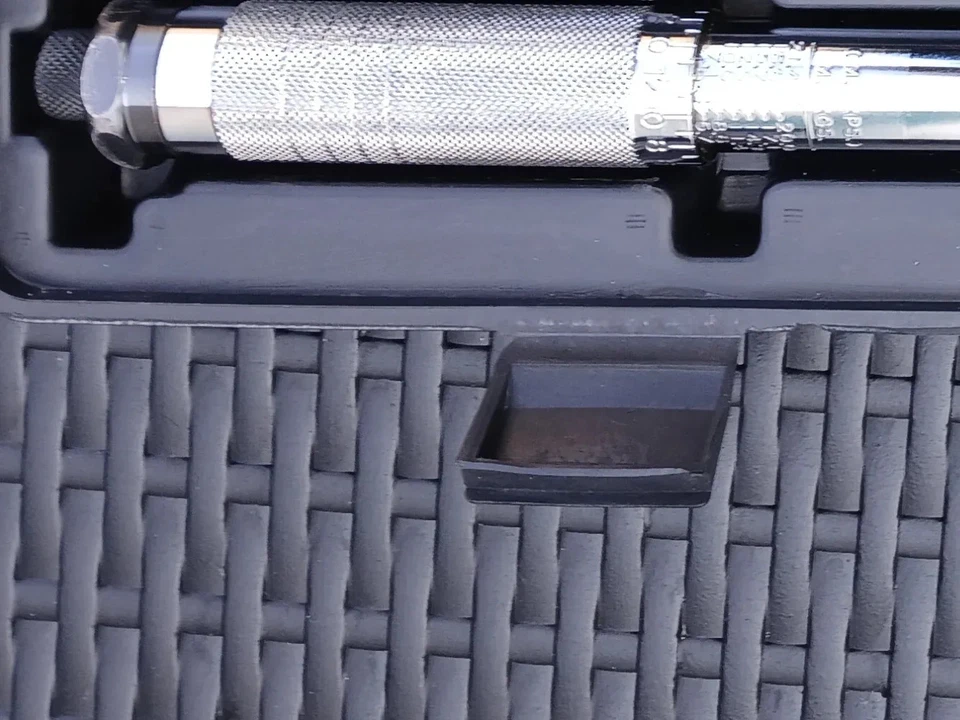 POWERFIX Drehmomentschlüssel Set Steckschlüssel Werkzeug Schwarz - Bild 3 von 4