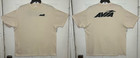 Avia Vintage 90s Size XL Off-White Graphic T-Shirt Single Stitch Made in USA