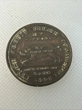 1834 My Victory Hard Times Token FH