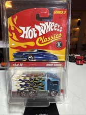 Hot Wheels Classics Series 3 #2/30 Hiway Hauler Blue Variant RL5spk Wheel