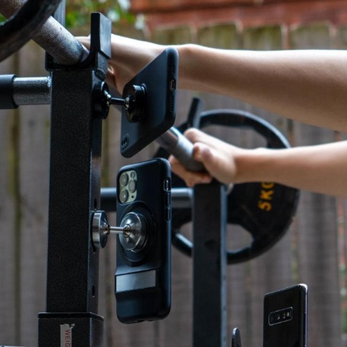 Support Téléphone Portable Magnétique Double Face pour Gym, Vente Support Universel R6K5 - Photo 7 sur 15
