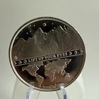 Lift Up Your Eyes- Dove Round One Talent of Pure Silver 1 Troy oz.999 Silver #6