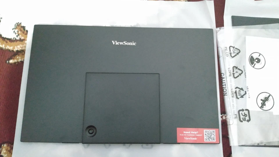 ViewSonic VX1655 15.6 Inch 1080p FHD Portable LED IPS Monitor Open Box - Image 3 of 4