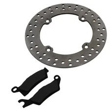 Rear Brake Rotor Disc and Brake Pads for 2012 2013 2014 Can-Am Outlander 1000