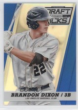 2013 Panini Prizm Perennial Draft Picks Blue Prizm 62/75 Brandon Dixon #66 0a1