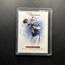 2012 Panini Prime Signatures Ryan Fitzpatrick Proof Red #/99 Bills