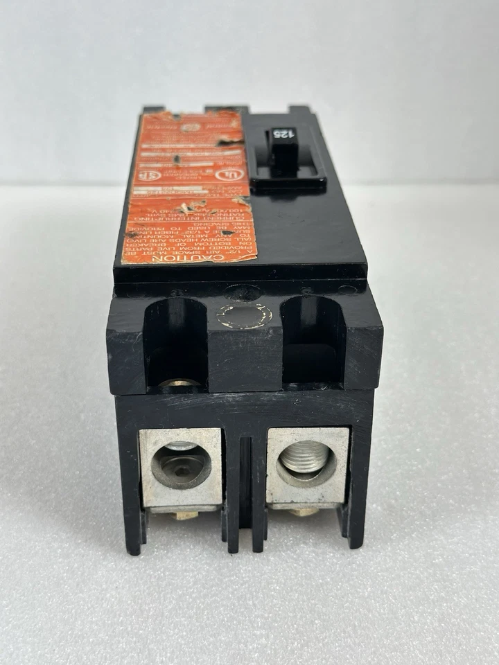 GE 2 Pole 125A 240V Main Breaker TMQD22125 - Image 4 of 4
