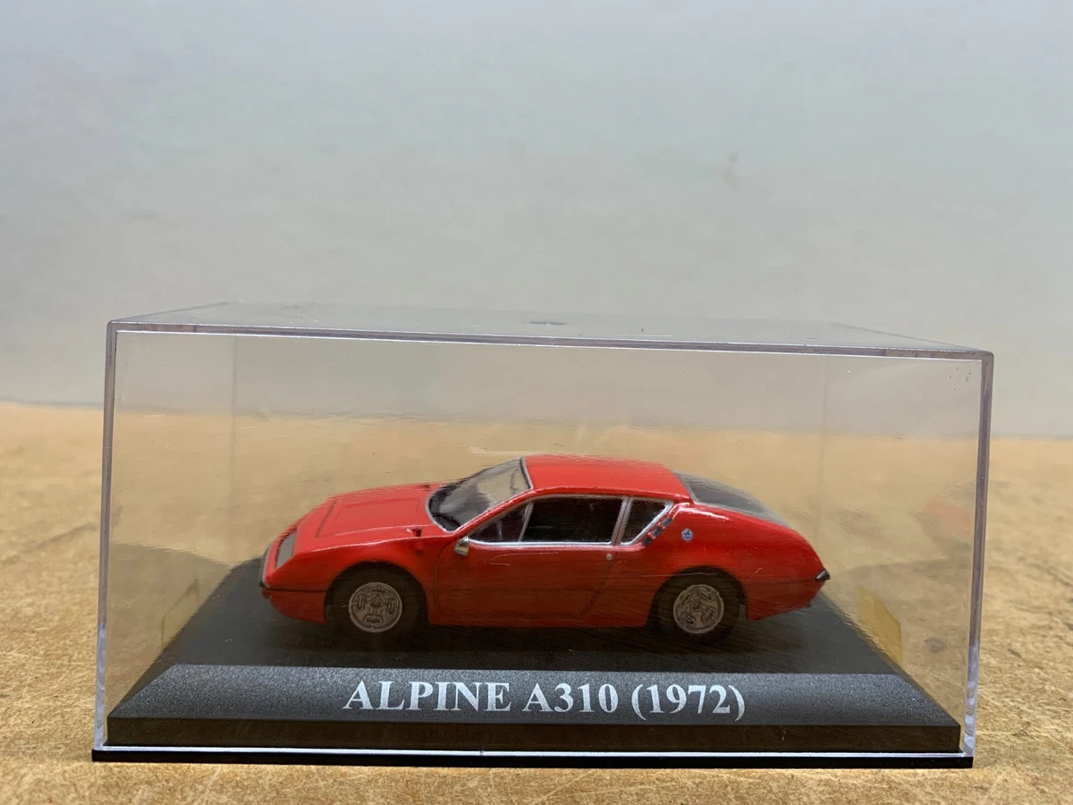 L'Alpine A390 GTS par Norev en miniature 1/43 se balade dans Paris