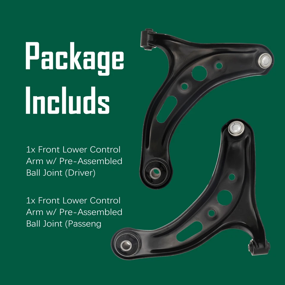 2PC For 2013-2018 Subaru BRZ Scion FR-S Front Lower Control Arm w/ Ball Joint - Изображение 3 из 4