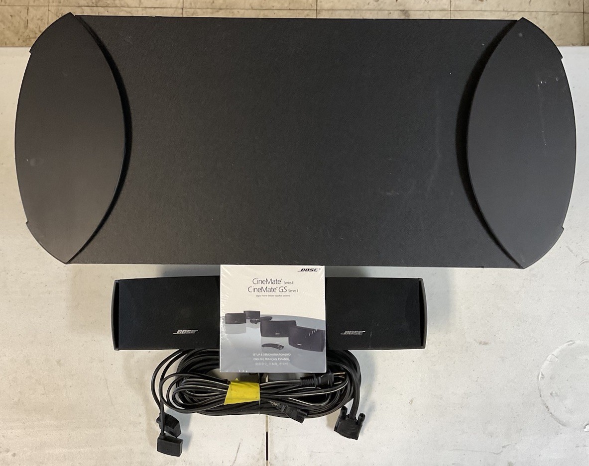 Bose CineMate Series II Digital Home Theater Speaker System UNTESTED!  AS-IS!
