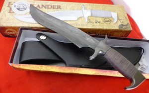 United Gil Hibben GH627D 14" Fixed Blade Damascus Highlander Bowie Knife MIB