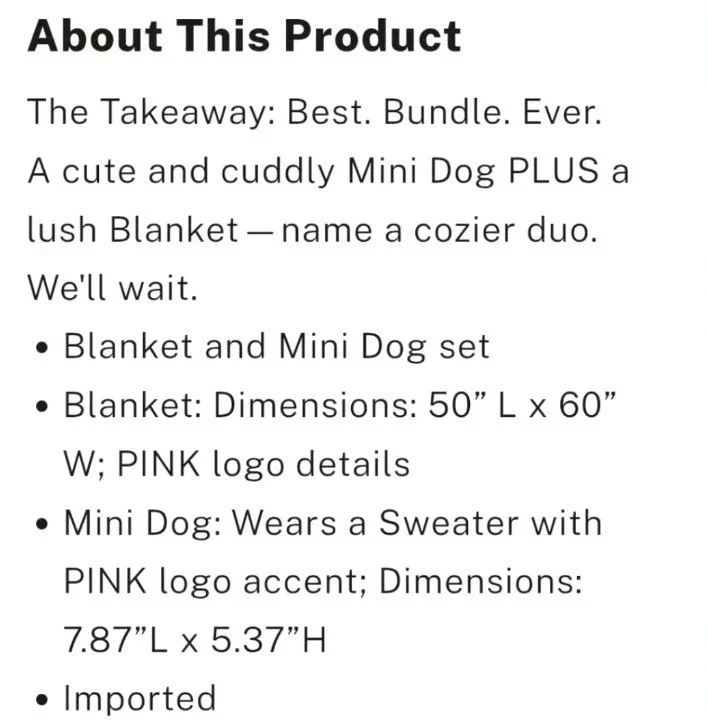 维多利亚的秘密粉红色标志 COZY PLUSH SHERPA BLANKET THROW SUMMER 2025 50x60 — 第 4/4 张图片