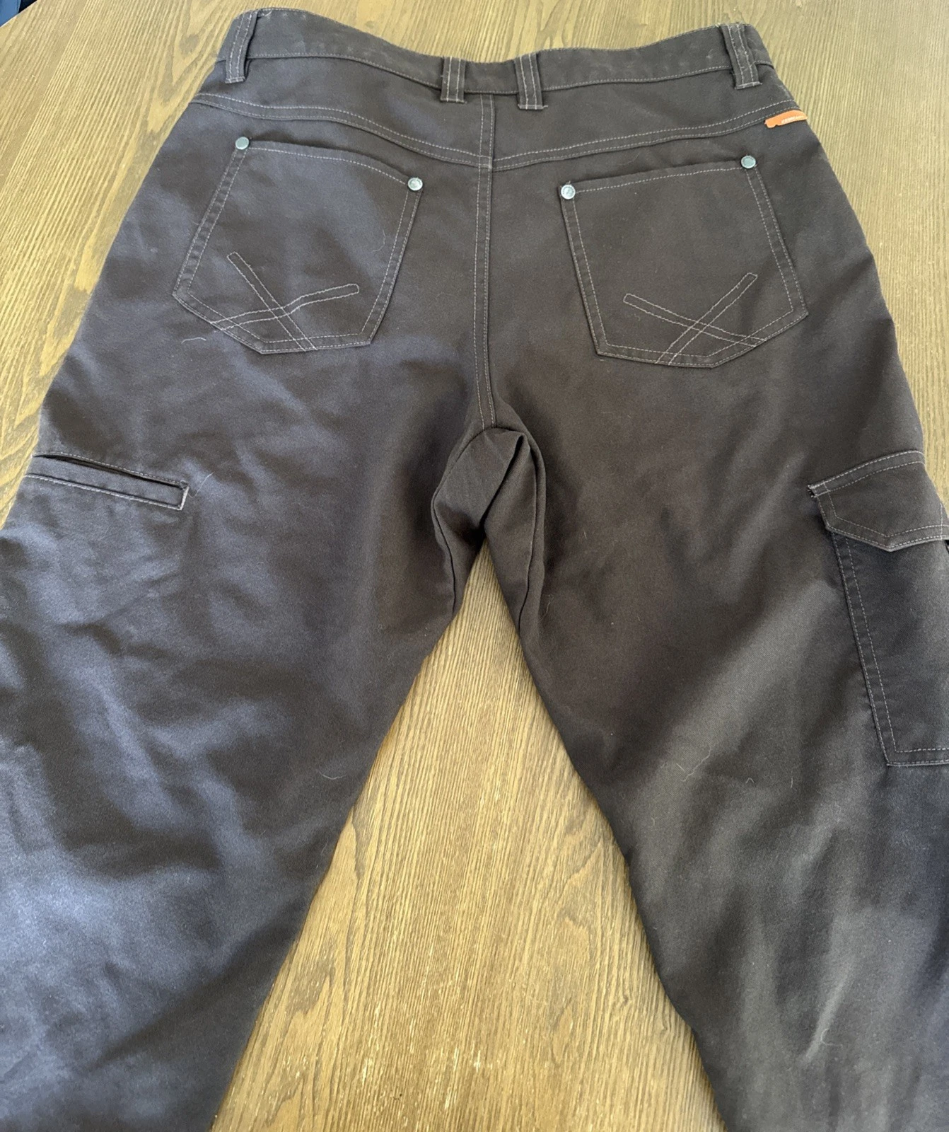 Icebreaker Men’s Hiking Cargo Brown Pants Merino Wool Size 32 X 31