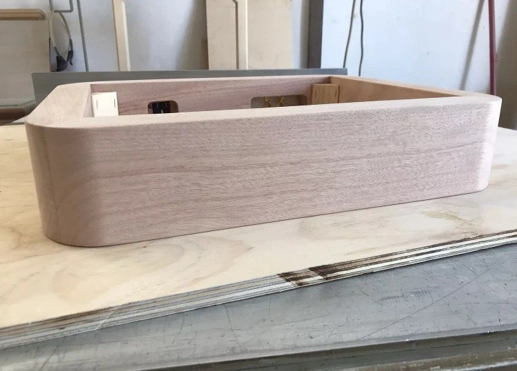 Thorens td 160,147,145,146,165,166 Plinth Raw Rounded Solid Wood - Image 4 of 4