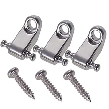 Electric Guitar String Retainers Tree Standard Roller String 3 Pcs Chrome