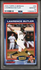 2024 TOPPS X CHRIS BERMAN: BOOMER'S BB #95 LAWRENCE BUTLER PSA 10