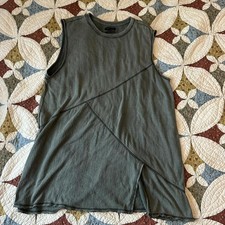 Urban Outfitters olive green tank dress Size L casual boho spring hippie